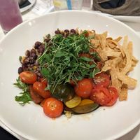Tortilla salad bowl at P.S. Kitchen in New York City