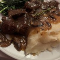 Seitan Marsala  at P.S. Kitchen in New York City