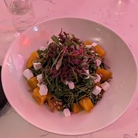 Golden beet salad at P.S. Kitchen in New York City