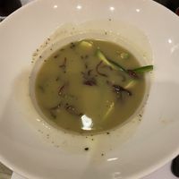 Potato soup was so full of flavour, without a doubt the best potato soup I’ve ever had!  at P.S. Kitchen in New York City