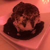 Brownie w/Ice Cream  at P.S. Kitchen in New York City