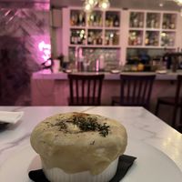 Chicken pot piee  at P.S. Kitchen in New York City