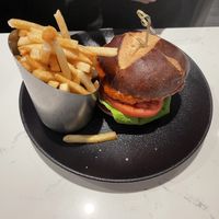 Hamburguer   at P.S. Kitchen in New York City