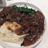 Seitan marsala - my least favourite, had a funny taste too it at P.S. Kitchen in New York City