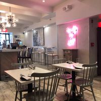 restaurant interior at P.S. Kitchen in New York City