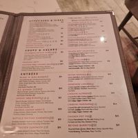 Menu at P.S. Kitchen in New York City