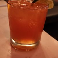 One in Melon cocktail. Delicious! at P.S. Kitchen in New York City