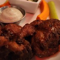 Maitake mushroom Buffalo wings. Best! at P.S. Kitchen in New York City