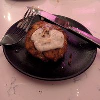 Crabby cakes at P.S. Kitchen in New York City
