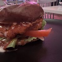Sweet Thai Chicken Sandwich  at P.S. Kitchen in New York City