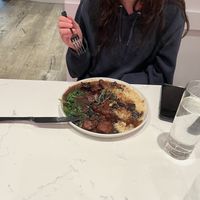 Seitan marsala  at P.S. Kitchen in New York City