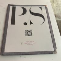 Menu  at P.S. Kitchen in New York City