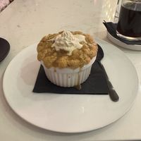 Peach Cobbler  at P.S. Kitchen in New York City