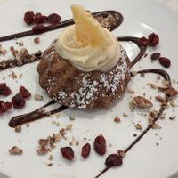 Hummingbird cake was amazing warm and delicious  at P.S. Kitchen in New York City