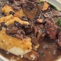 Seitan Marsala was an amazing dish and oh so much we enjoyed every bite  at P.S. Kitchen in New York City