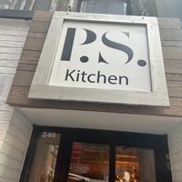 front at P.S. Kitchen in New York City