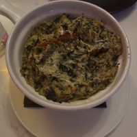 Artichoke dip  at P.S. Kitchen in New York City