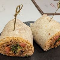 Burrito at P.S. Kitchen in New York City