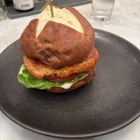 Thai chicken sandwich   at P.S. Kitchen in New York City