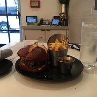 BBQ Burger at P.S. Kitchen in New York City