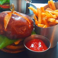 Beyond burger at P.S. Kitchen in New York City