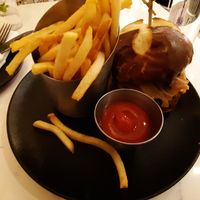 Smokey BBQ Burger at P.S. Kitchen in New York City