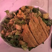 Caesar salad with chicken  at P.S. Kitchen in New York City