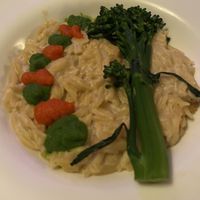 Alfredo orzo at P.S. Kitchen in New York City