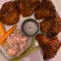 The most delicious vegan wings at P.S. Kitchen in New York City