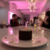 Raw cacao pie at P.S. Kitchen in New York City