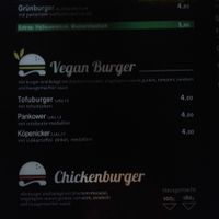 Vegan options at Kreuzburger - Oranienstr in Berlin