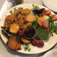 Vegan platter  at Milch&Zucker in Berlin