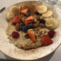 Vegan porridge  at Milch&Zucker in Berlin