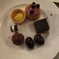 Desserts from the Christmas buffet  at Ulla Winbladh in Stockholm