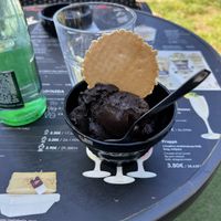 Very friendly staff, I tried the dark chocolate flavor and it was the best ice cream I've ever had! Highly recommended!  at Gelateria Eva in Zadar