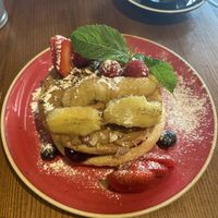 Vegan pancake at Zenith in Porto