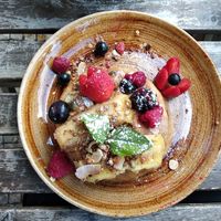 Vegan pancake - really recommended at Zenith in Porto