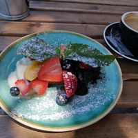 Banana bread at Zenith in Porto