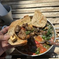 Vegan shashouka   at Zenith in Porto