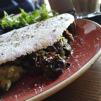 vegan tapioca at Zenith in Porto