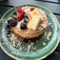 Banana Flambé Pancakes (vegan)  at Zenith in Porto