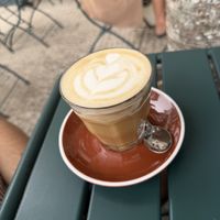 Vanilla Latte (with oat milk)  at Zenith in Porto