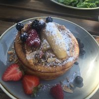 Vegan pancakes  at Zenith in Porto