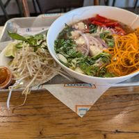 Pho- vegan with tofu at Bamboozle Channelside in Tampa