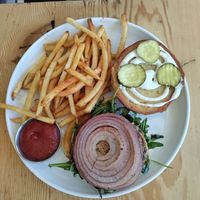 Beets Me Burger at Seabirds Kitchen in Long Beach