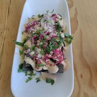 Purple Taquitos at Seabirds Kitchen in Long Beach