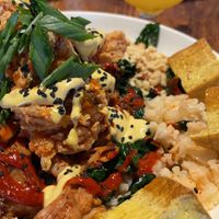 Bibimbop   at Seabirds Kitchen in Long Beach