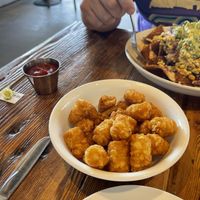Tater tots!  at Seabirds Kitchen in Long Beach