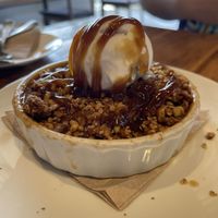 Peach cherry cobbler  at Seabirds Kitchen in Long Beach