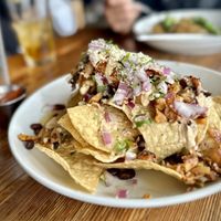 Jackfruit Nachos  at Seabirds Kitchen in Long Beach